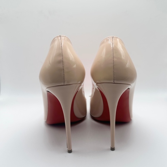 Christian Louboutin Pink Patent Leather Heels - Picture 12 of 14
